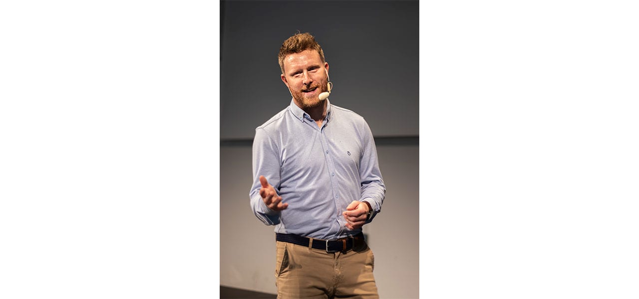 Jack, oplægsholder i Videnbyen i Odense