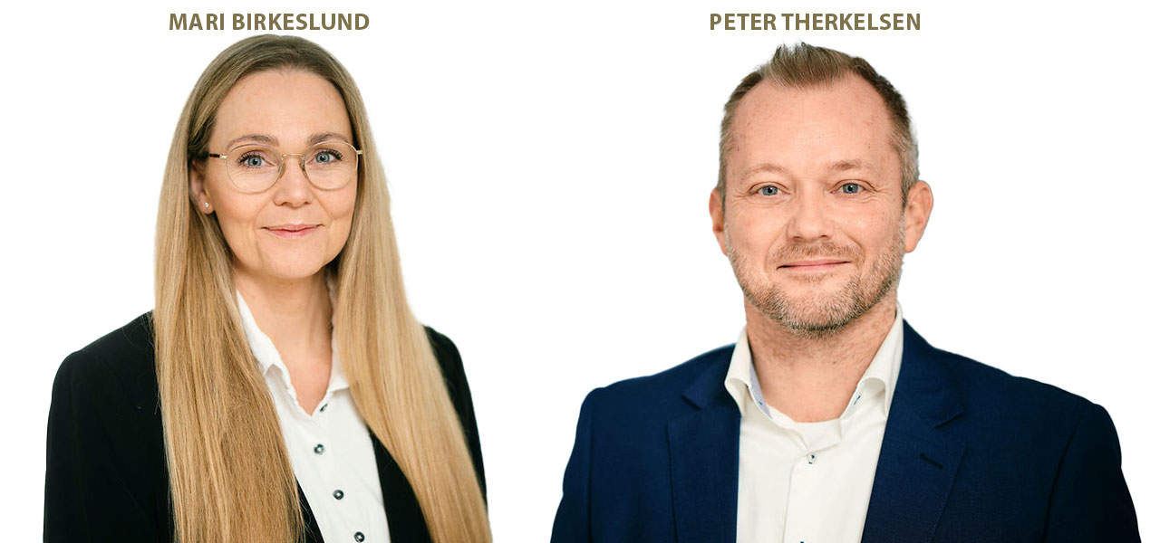 Mari og Peter fælles portræt