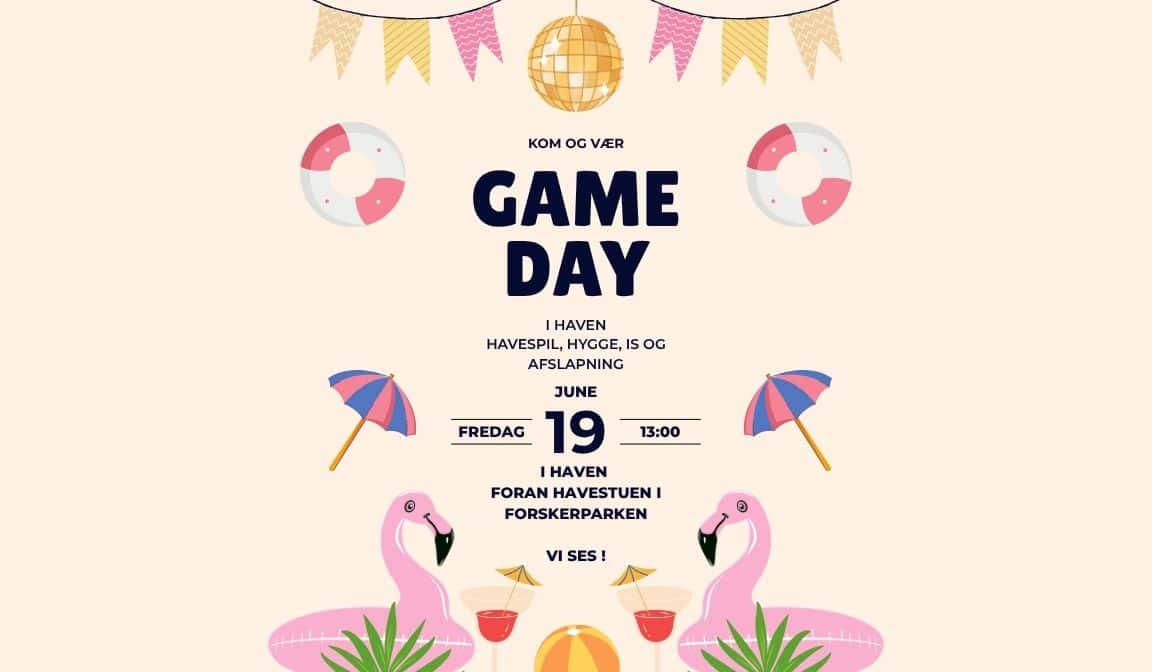 Gameday i Forskerparken